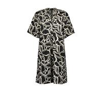 Sommerkleid BLUE SEVEN "Blue Seven Kleid", Damen, Gr. 48, 9990, schwarz, 85% Viskose, 15% Polyamid, normal, Kleider Sommerkleid (86761851-48) 9990, schwarz