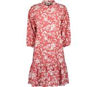 Sommerkleid BLUE SEVEN "Blue Seven Kleid mit 3/4 Ärmeln", Damen, Gr. 38, 3019, hell rot aop, 85% Modal, 15% Polyamid, normal, Rundhals, Kleider Sommerkleid (50644457-38) 3019, hell rot aop