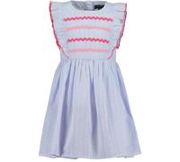 Sommerkleid BLUE SEVEN "Kleid", Mädchen, Gr. 134, blau (5100, mittelblau), 100% Baumwolle, normal, Rundhals, Kleider Sommerkleid (45294207-134) 5100, mittelblau