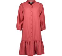 Sommerkleid BLUE SEVEN "Kleid mit 3/4 Ärmeln", Damen, Gr. 40, rot (3011, hell rot), 85% Modal, 15% Polyamid, normal, Rundhals, Kleider Sommerkleid (63756437-40) 3011, hell rot