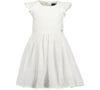 Sommerkleid BLUE SEVEN, Mädchen, Gr. 116, N-Gr, weiß, Web, Obermaterial: 100% Baumwolle, unifarben, festlich, Basic knieumspielend, Rundhals, Flügelärmel Rüschen, Kleider Sommerkleid (32705101-116) we