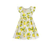 Sommerkleid BLUE SEVEN "Blue Seven Kleid", Mädchen, Gr. 122, 0001, weiß, 100% Baumwolle, normal, Rundhals, Kleider Sommerkleid (97899101-122) 0001, weiß