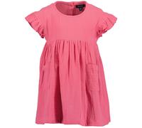 Sommerkleid BLUE SEVEN, Mädchen, Gr. 128, N-Gr, pink, Web, Obermaterial: 100% Baumwolle, unifarben, Basic knieumspielend, Rundhals, Flügelärmel, Kleider Sommerkleid (56966906-128) pink