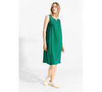 CECIL Damen B144114 Jersey Kleid Unifarbe, Malachite Green, M