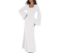 Sommerkleid Damen Abendkleid Sexy Trägerlos Aushöhlen Neckholder Hohe Taille Maxikleid mit Schlitz Elegant Lange Kleider Cocktailkleid Abendkleider Maxikleider Lang Partykleid Ballkleid Festkleid