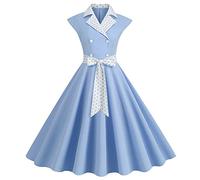 Sommerkleid Damen Elegant Geschenke für Frauen Sommer V-Ausschnitt Midi Kleider Strandkleid Wickelkleid Unregelmäßiger Saum Bodenlang Ballkleid Vorne Kurz Hinten meine bestellungen anzeigen A-Li