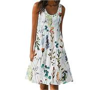 Sommerkleid Damen Lang Sale Angebote Schmetterlingsärmel Freizeitkleid Kielang Swing Kleider Multiway V-Ausschnitt Rückenfrei Partykleid meine bestellungen anzeigen Sommer V-Ausschnitt Leinenkle
