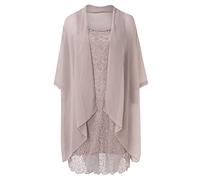 Sommerkleid Damen Sexy, Abendkleider Elegant Für Hochzeit Festliche Damenmode Zweiteiler Moderne Festlich Brautmutterkleider Cocktailkleider Lang Brautmutter Spitzenkleid Hochzeitskleider Festkleider