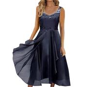 Sommerkleid Damen Strandkleid Knielang Kleid,Summer Sommerkleid Für Große Oberweite,Glitzerkleid Kurz,Modetalente Kleider,Abendkleid Rückenfrei,Hippie Sommerkleid,Rotes Strickkleid