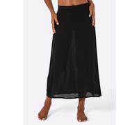 Sommerkleid FEEL GOOD "Rock", Damen, Gr. 48/50, Normalgrößen, schwarz, 100% Viskose, gemustert, mehrfarbig, knielang, Kleider Sommerkleid (14223426-48) schwarz