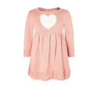 Sommerkleid HAPPY GIRLS "dress", Mädchen, Gr. 110, EURO-Größen, rosa (dusty rose), Stoff, 100% Baumwolle, normal, Kleider Sommerkleid (50476822-110) dusty rose