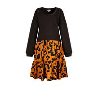 Sommerkleid HAPPY GIRLS "dress", Mädchen, Gr. 128, EURO-Größen, schwarz, Stoff, 100% Baumwolle, normal, Kleider Sommerkleid (61852329-128) schwarz