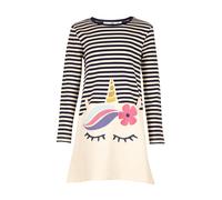 Shirtkleid mit Einhorn-Applikation Happy Girls Mädchen blau Gr. 92/98