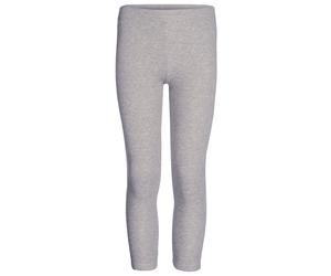 Sommerkleid HAPPY GIRLS "leggings", Mädchen, Gr. 140, EURO-Größen, grau melange, Stoff, 100% Polyester, normal, Kleider Sommerkleid (98210158-140) grau melange