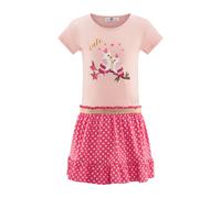 Sommerkleid HAPPY GIRLS "Mädchenkleid", Mädchen, Gr. 122, EURO-Größen, powder pink, Stoff, 100% Baumwolle, normal, Kleider Sommerkleid (16268331-122) powder pink