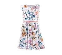 Sommerkleid HAPPY GIRLS "Mädchenkleid", Mädchen, Gr. 134, EURO-Größen, beige (ecru), Stoff, 100% Baumwolle, normal, Kleider Sommerkleid (79316921-134) ecru