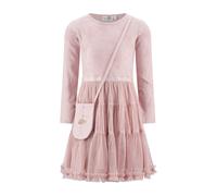 Sommerkleid HAPPY GIRLS "Mädchenkleid", Mädchen, Gr. 134, EURO-Größen, rosa (dusty rose), Stoff, 100% Baumwolle, normal, Kleider Sommerkleid (41814546-134) dusty rose