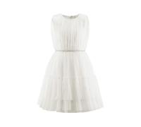 Sommerkleid HAPPY GIRLS "Mädchenkleid", Mädchen, Gr. 134, EURO-Größen, weiß (ecru), Stoff, 100% Polyester, normal, Kleider Sommerkleid (88313120-134) ecru