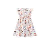 Sommerkleid HAPPY GIRLS "Mädchenkleid", Mädchen, Gr. 98, EURO-Größen, ecru, Stoff, 100% Baumwolle, normal, Kleider Sommerkleid (94160652-98) ecru