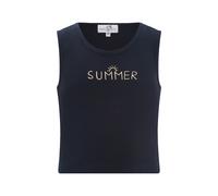 Sommerkleid HAPPY GIRLS "Shirt", Mädchen, Gr. 128, EURO-Größen, navy, Stoff, 100% Baumwolle, normal, Kleider Sommerkleid (99989044-128) navy