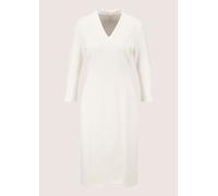 Sommerkleid MADELEINE "Kleid Kleid mit 3/4-Ärmeln", Damen, Gr. 44, N + K Gr, weiß (wollweiß), Obermaterial: 70% Viskose CV. 25% Polyamid PA. 5% Elasthan EL., Kleider Sommerkleid (76324718-44) wollweiß