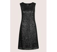 Sommerkleid MADELEINE "Kleid Schlankes Etui-Kleid mit Pailletten", Damen, Gr. 44, N-Gr, schwarz, Obermaterial: 100% Polyester PES., Kleider Sommerkleid (16282242-44) schwarz