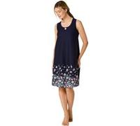 Sommerkleid marine-aqua 36/38