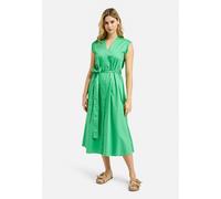 sleeveless Mididress w v-neck, placket + belt Sonstige 40