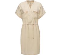 Sommerkleid mit Brusttaschen "Roisa" Beige S