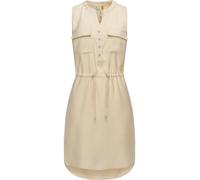 Sommerkleid mit Taillenband "Roissin" Beige XS