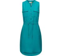 Sommerkleid mit Taillenband "Roissin" Teal Green XL
