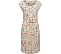 Sommerkleid mit Taillengürtel "Lilithe Ikat" Beige XL