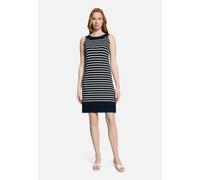 Sommerkleid ohne Arm Dunkelblau/Weiß 40