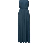 Sommerkleid RAGWEAR "Awery", Damen, Gr. XL (42), Normalgrößen, blau (petrol), Material: 48% Viskose, 47% Polyester, 5% Elasthan, tailliert 7/8-Länge, ohne Ausschnitt, Ärmel ohne Ärmelschlitz, Kleider