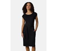 Ragwear Damen Sommerkleid Kurzarm Midikleid mit Stoffgürtel Taggien YOUMODO Black Gr. M