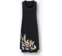 Sommerkleid schwarz-fuchsia 36/38
