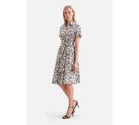 Sommerkleid SEIDENSTICKER, Damen, Gr. XS (34), Normalgrößen, off, weiß, 100% Baumwolle, slim fit, Kleider Sommerkleid, 1/1 Kragen (74067514-34) off, weiß