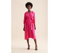 Sommerkleid SEIDENSTICKER "Schwarze Rose", Damen, Gr. M38, Normalgrößen, pink, 88% Modal, 12% Polyester, unifarben, oversize, Rundhals, Kleider Sommerkleid, 3/4 Rundhals Uni (21604566-38) pink