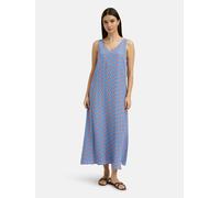 Sommerkleid SMITH & SOUL, Damen, Gr. L, US-Größen, indigo, Web, Material: 100% Viskose, bedruckt, gemustert, regular fit Midi, V-Ausschnitt, normaler Saum, Kleider Sommerkleid, mit Taschen (14899900-L