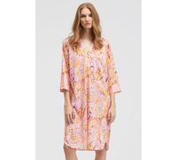 Sommerkleid SMITH & SOUL, Damen, Gr. XXL, US-Größen, pink, Material: 100% Baumwolle, bedruckt, gemustert, regular fit Midi, V-Ausschnitt, Ärmel mit Ärmelschlitz gerader Abschluss, Kleider Sommerkleid