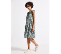 STREET ONE Damen 1408780 Gemustertes Tunika-Kleid, Arona Blue, 34