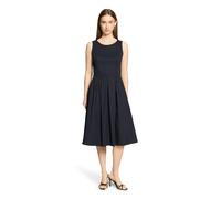 Sommerkleid VERA MONT "Damen tailliert", Damen, Gr. 44, Normalgrößen, night sky, Obermaterial: 76% Baumwolle, 21% Polyamid, 3% Elasthan, tailliert kurz, Rundhals, Kleider Sommerkleid (87541522-44) nig