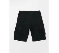 sommerliche Brandit Unisex Shorts Kordelzug Reißverschluss Schwarz 134/140