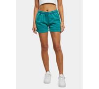 Urban Classics Ladies Stone Washed Shorts in Gr. XL in Grün