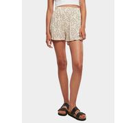 sommerliche Urban Classics Damen Shorts Taschen 115 g/m² Beige XL