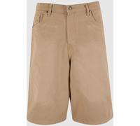 sommerliche Urban Classics Herren Shorts Denim mit Baumwolle Beige 28