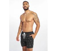 Urban Classics Badeshorts Embroidery Swim Shorts – Stickerei, schnelltrocknend – XL Schwarz