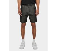 sommerliche Urban Classics Herren Shorts Taschen gesteppt mit Baumwolle Schwarz 32