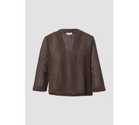 Sommerlicher Cardigan im Relaxed Fit mit 3/4-Ärmeln 40 braun 2166369.8828.40