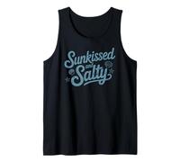 Sommerliches Coastal Vibes Urlaubs-T-Shirt mit sonnenverwöhnten und salzigen Stränden Tank Top